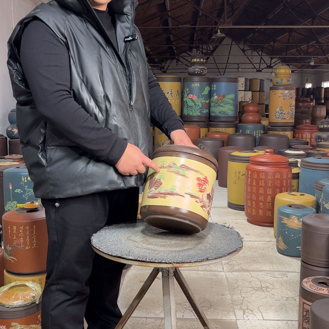 紫砂茶叶罐茶叶罐
