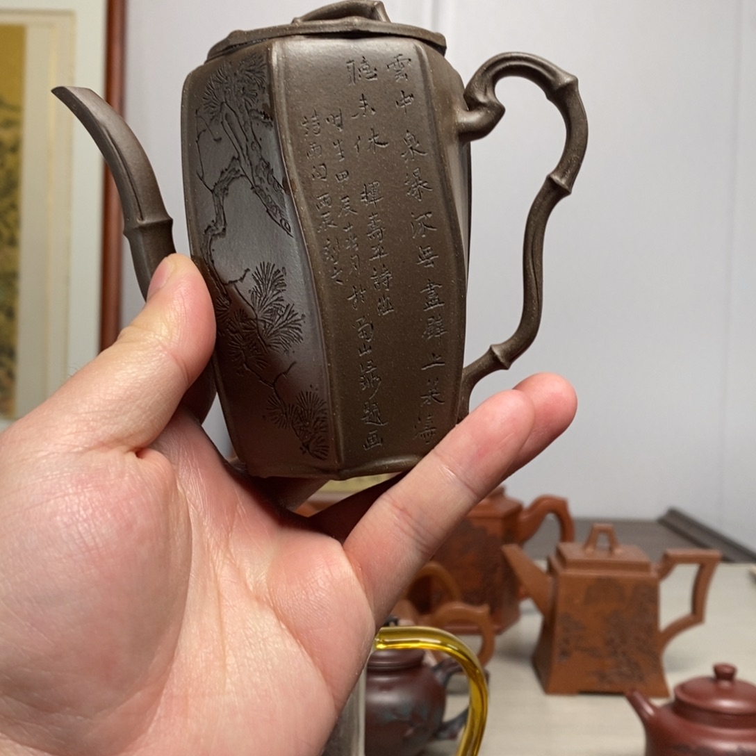 紫砂茶壶原矿泥料传统工艺制作