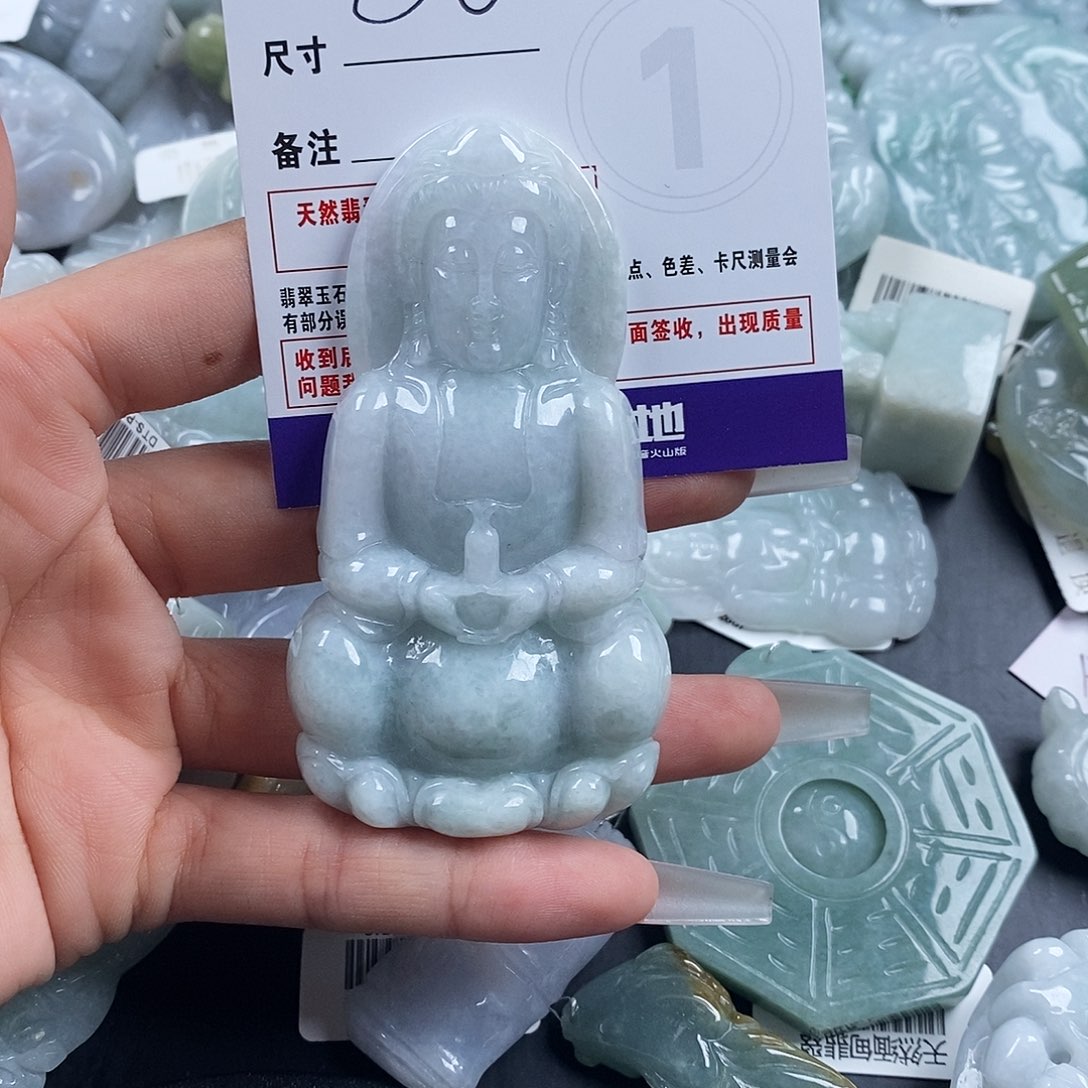 晴***颈饰未镶嵌翡翠005278