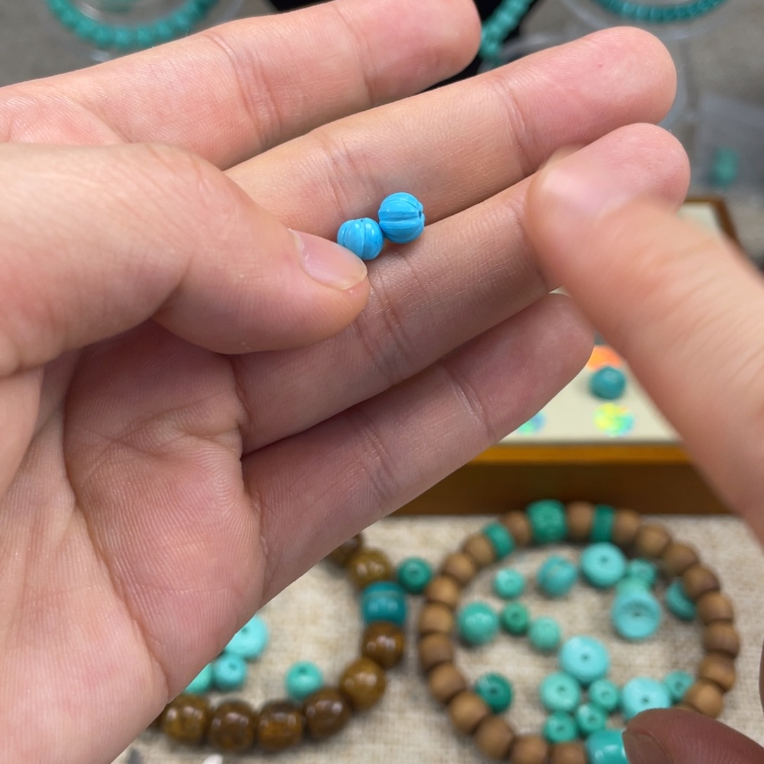 原生态湖北矿小配饰，直径6