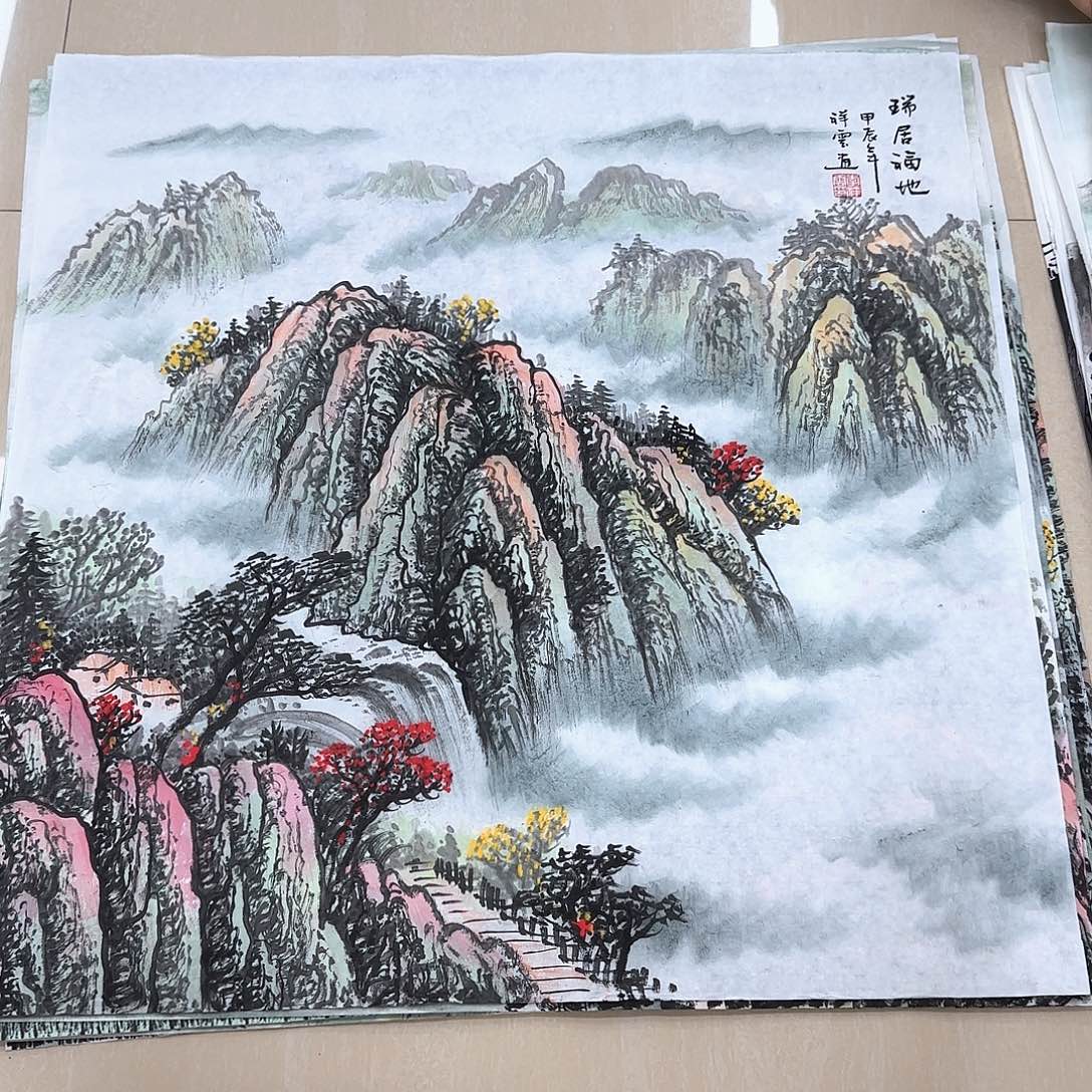 国画国画作品集一卷g