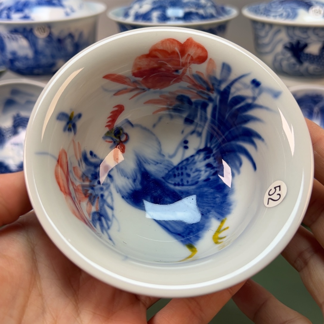 杯木木景德镇纯手绘茶具52