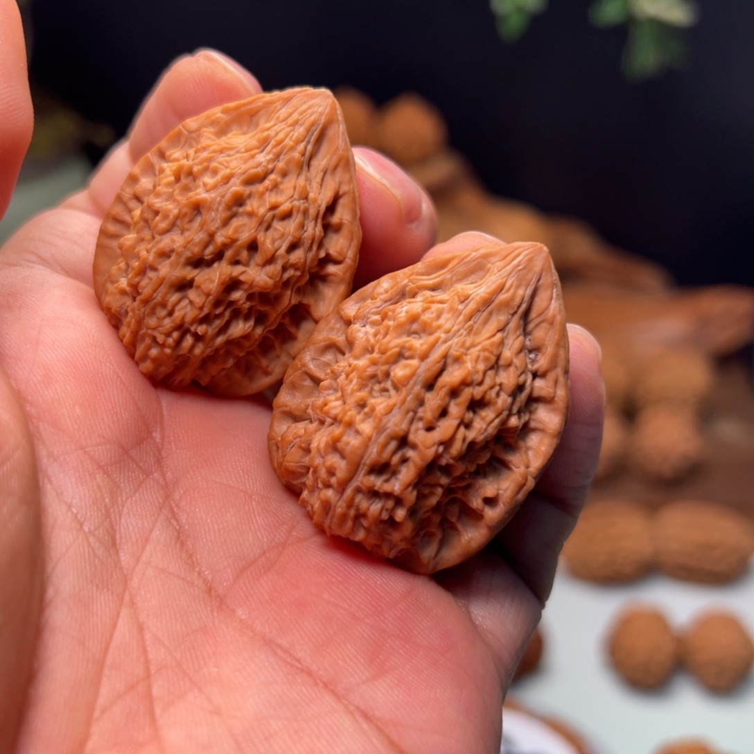 野***-文玩核桃把件长歌