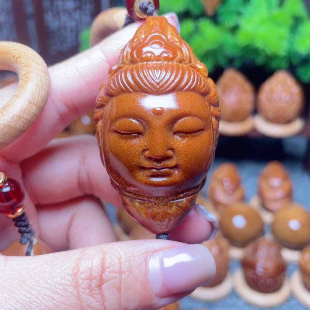 【闪购商品】橄榄核手串/手链34左右观音单子手把