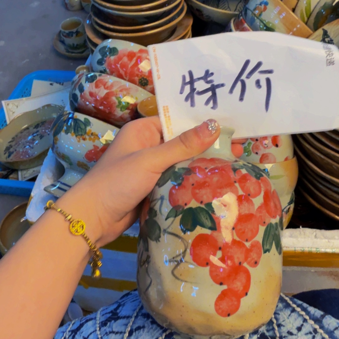 瓷片景德镇陶瓷手工手绘