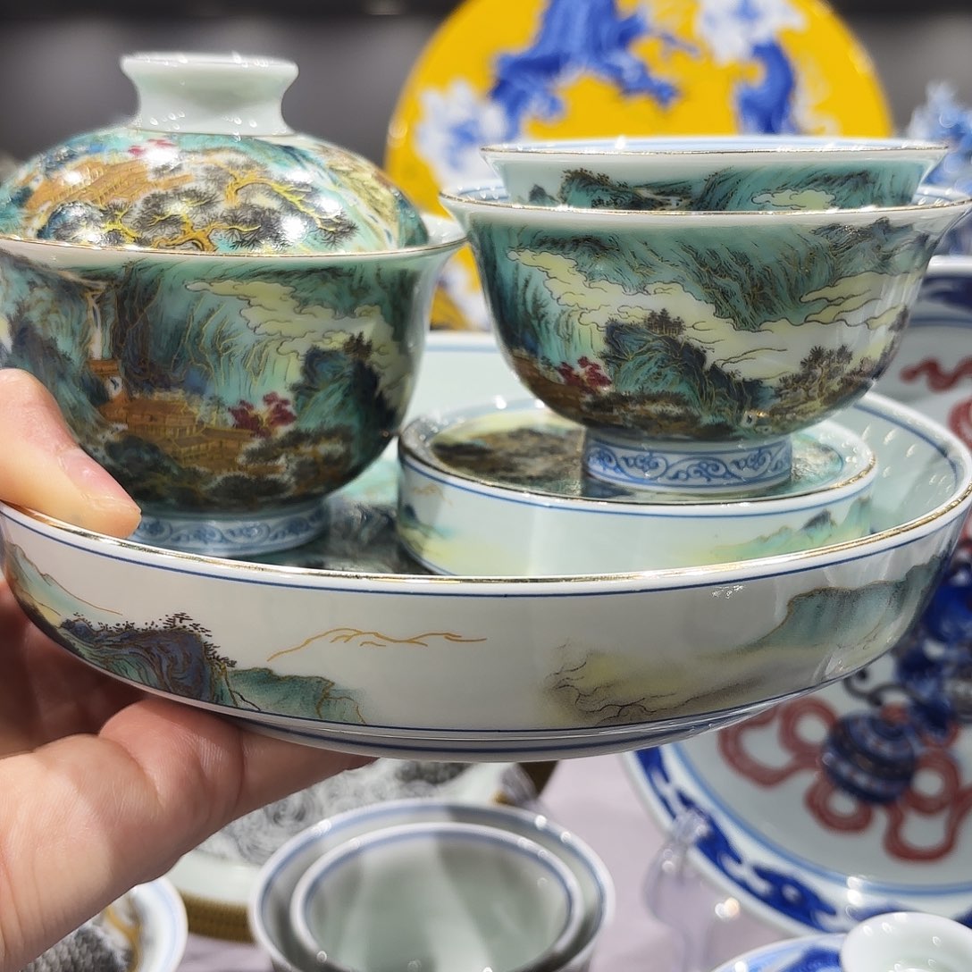 瓷片景德镇瓷器艺术