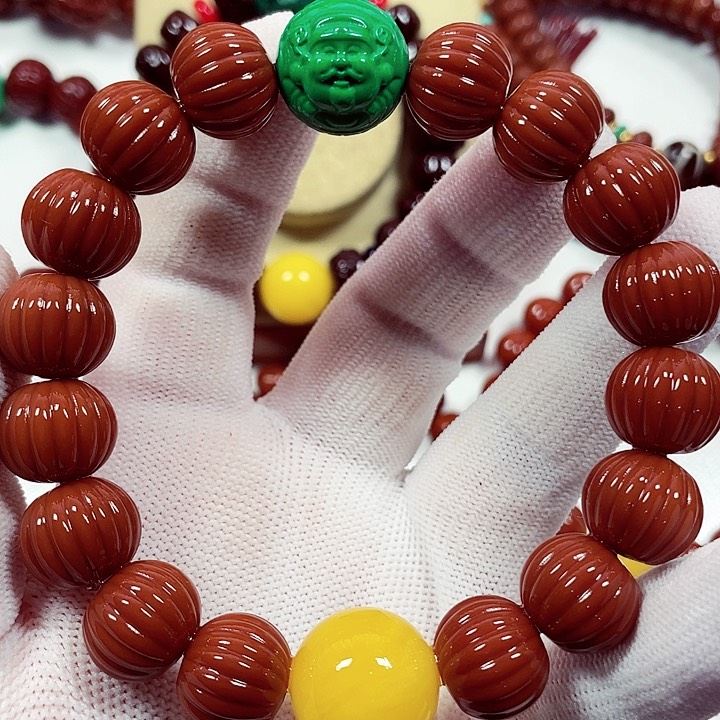 猴头核桃吊坠猴头