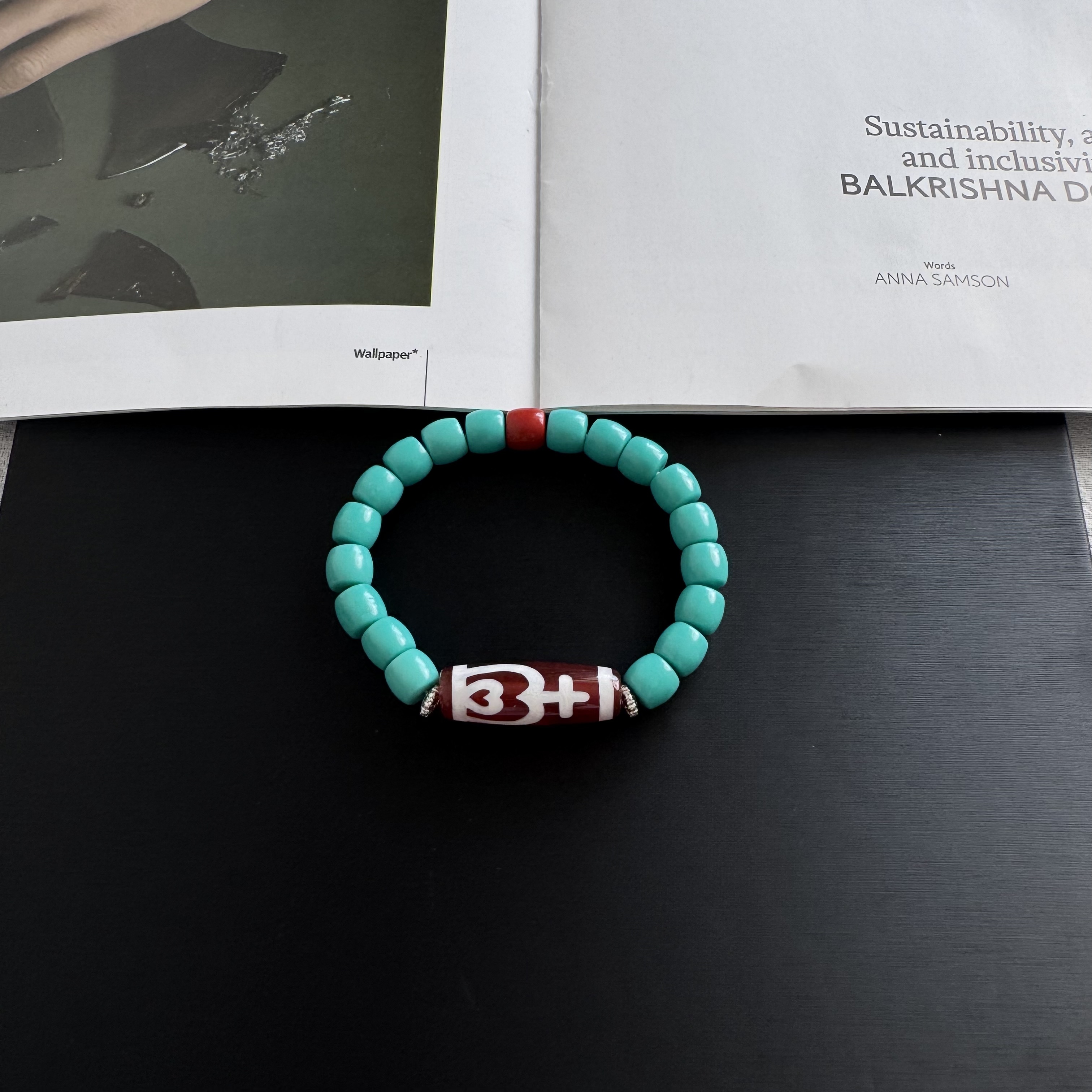 高定珠宝绿松手链8+DZ2983S