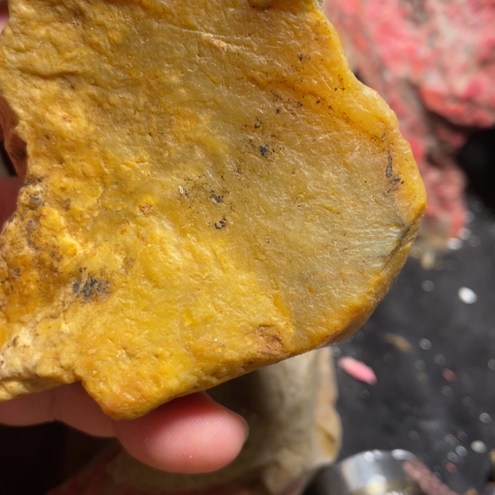 昌化石印石208克田黄原石一个