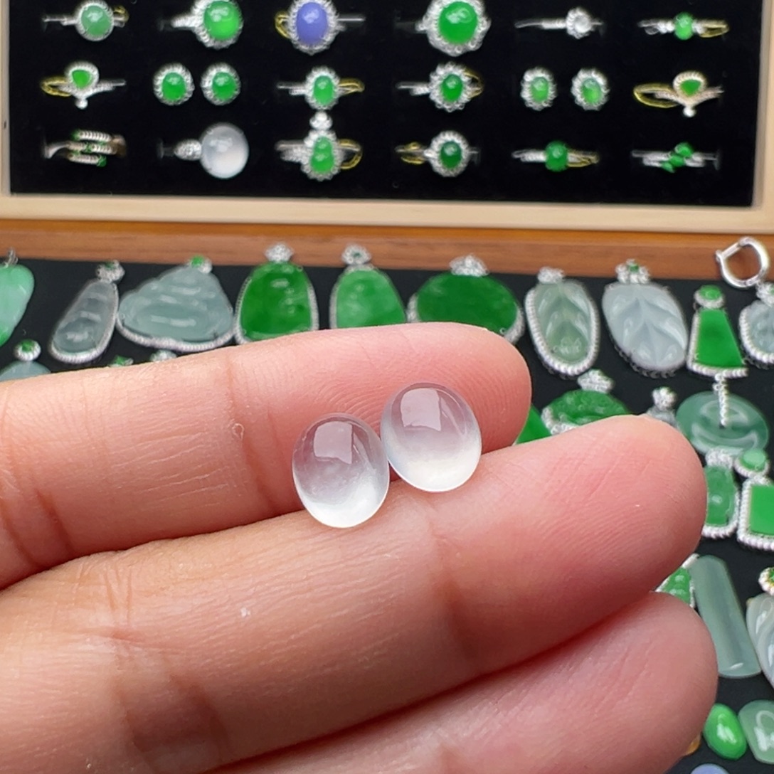 翡翠未镶嵌颈饰蛋8.3