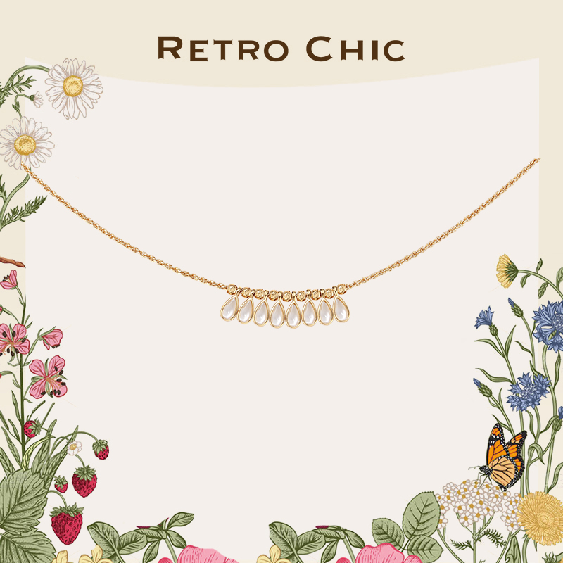 铜合金项链 RC RETRO CHIC 意大利复古时尚首饰 风铃项链