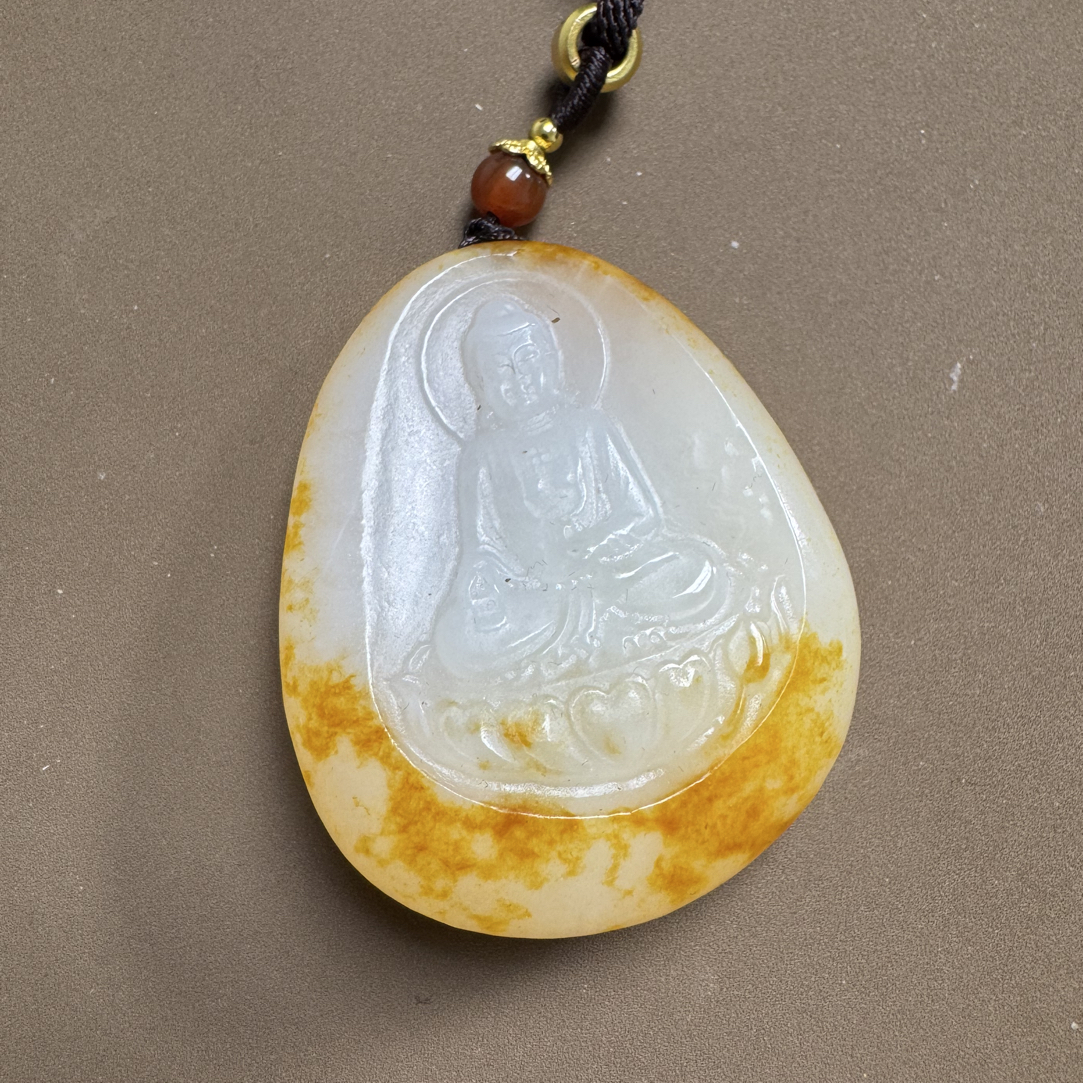 和田玉玉石挂件W1223拍一发一