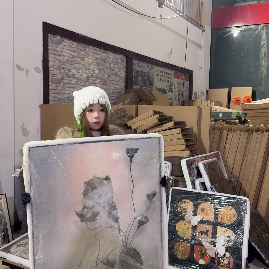 竖款日式70100装饰画