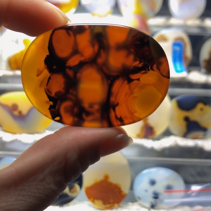 合金玛瑙/玉髓珠宝奇石176