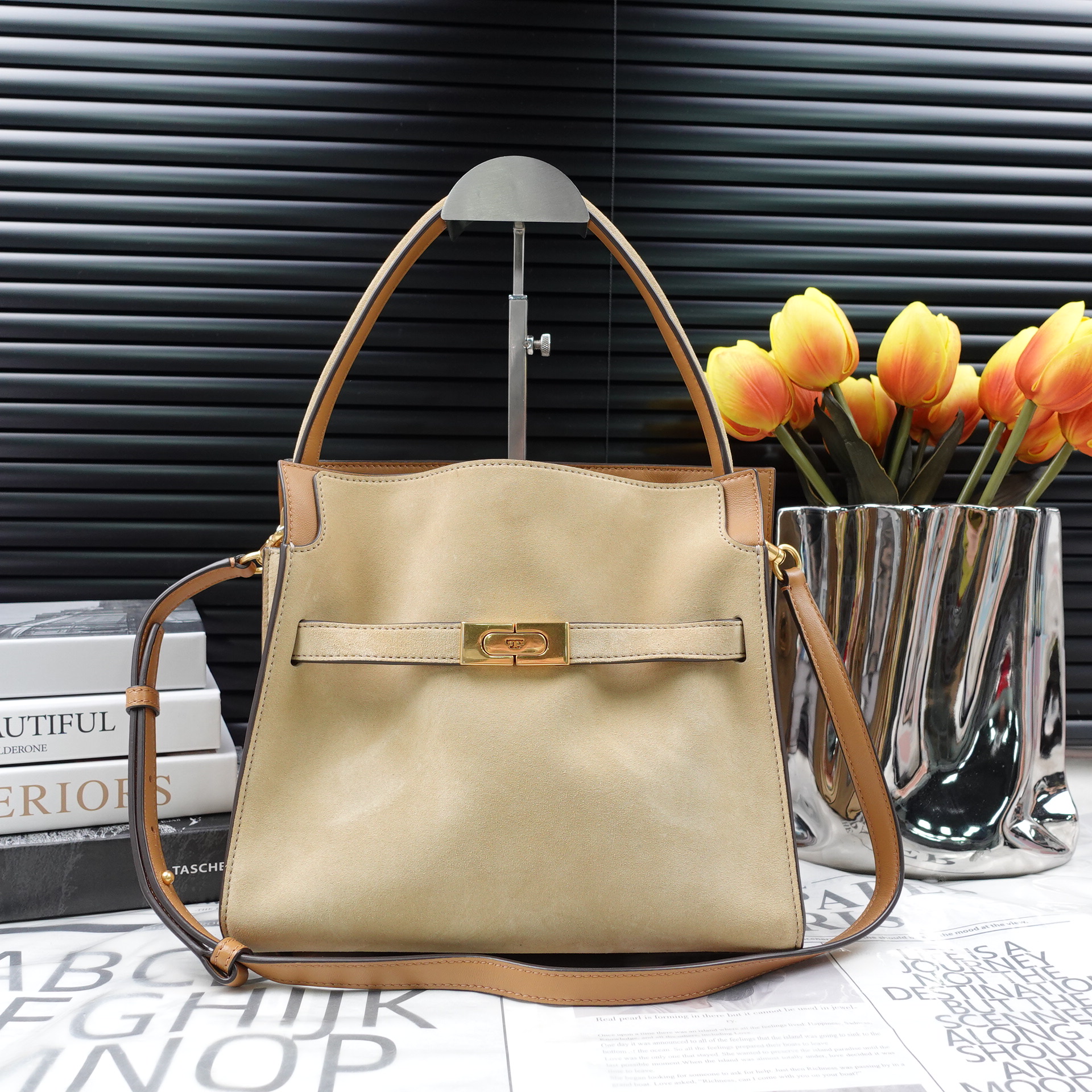 95新 TORY BURCH/汤丽柏琦 单肩包/T0000  T10230324