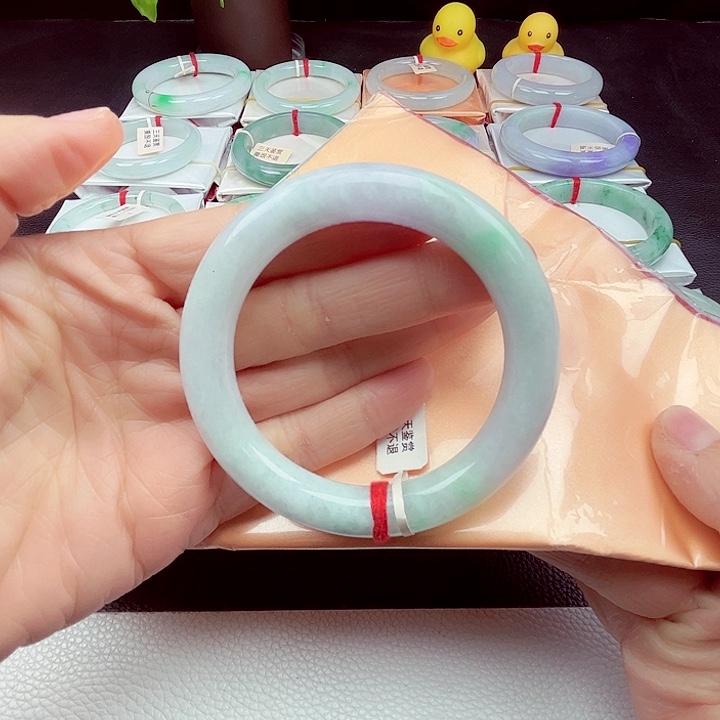 翡翠未镶嵌手镯天然缅甸翡翠