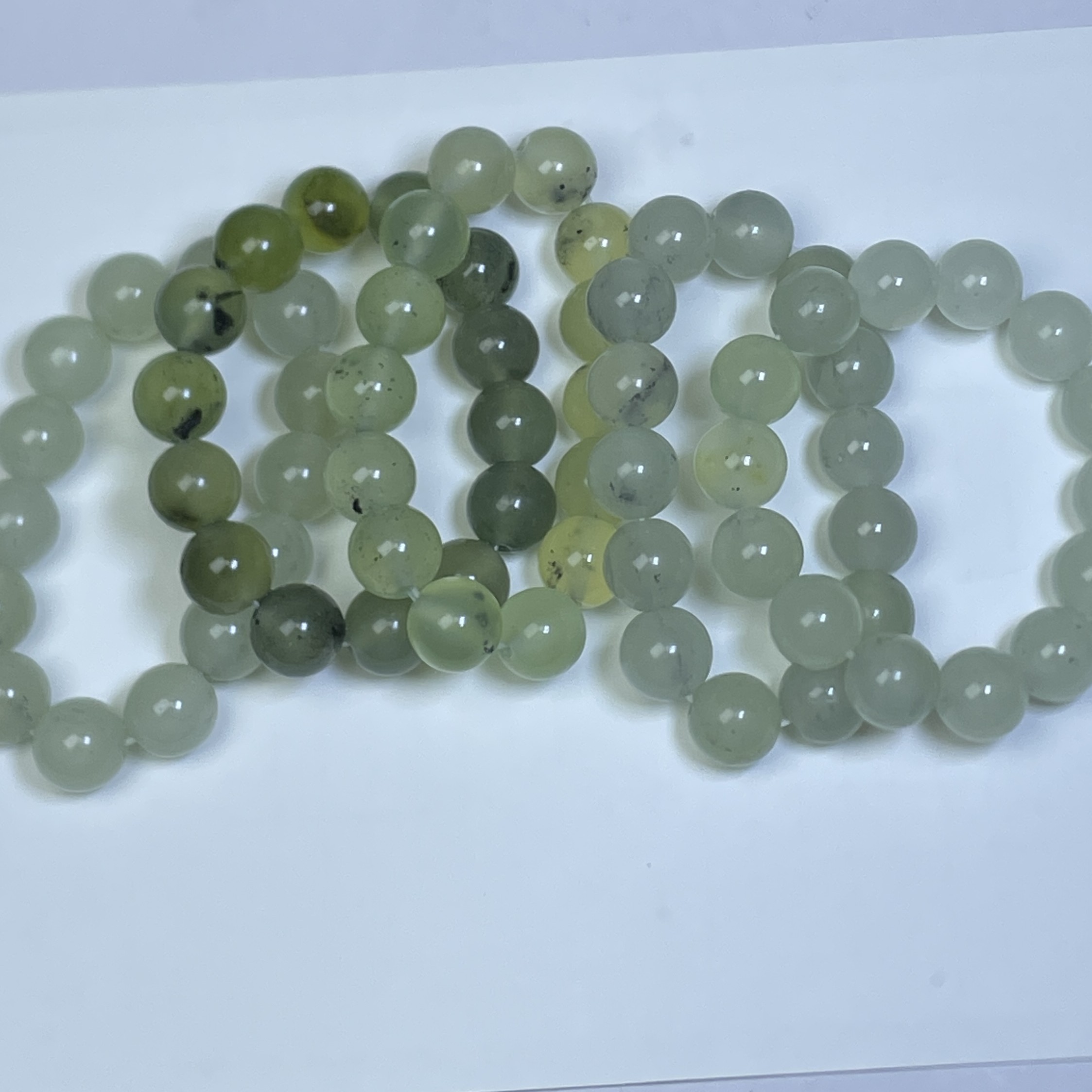 岫玉卡16左右水墨丹青手串99米一串可自行下单随机发货