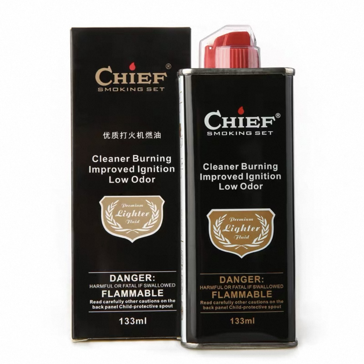 chief首领原装正品打火机煤油机煤油专用油通用火机燃油男友礼物