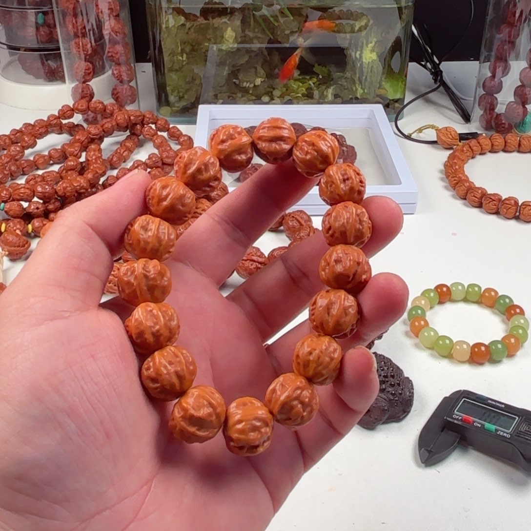 文玩核桃手串ღ****࿐小核桃30