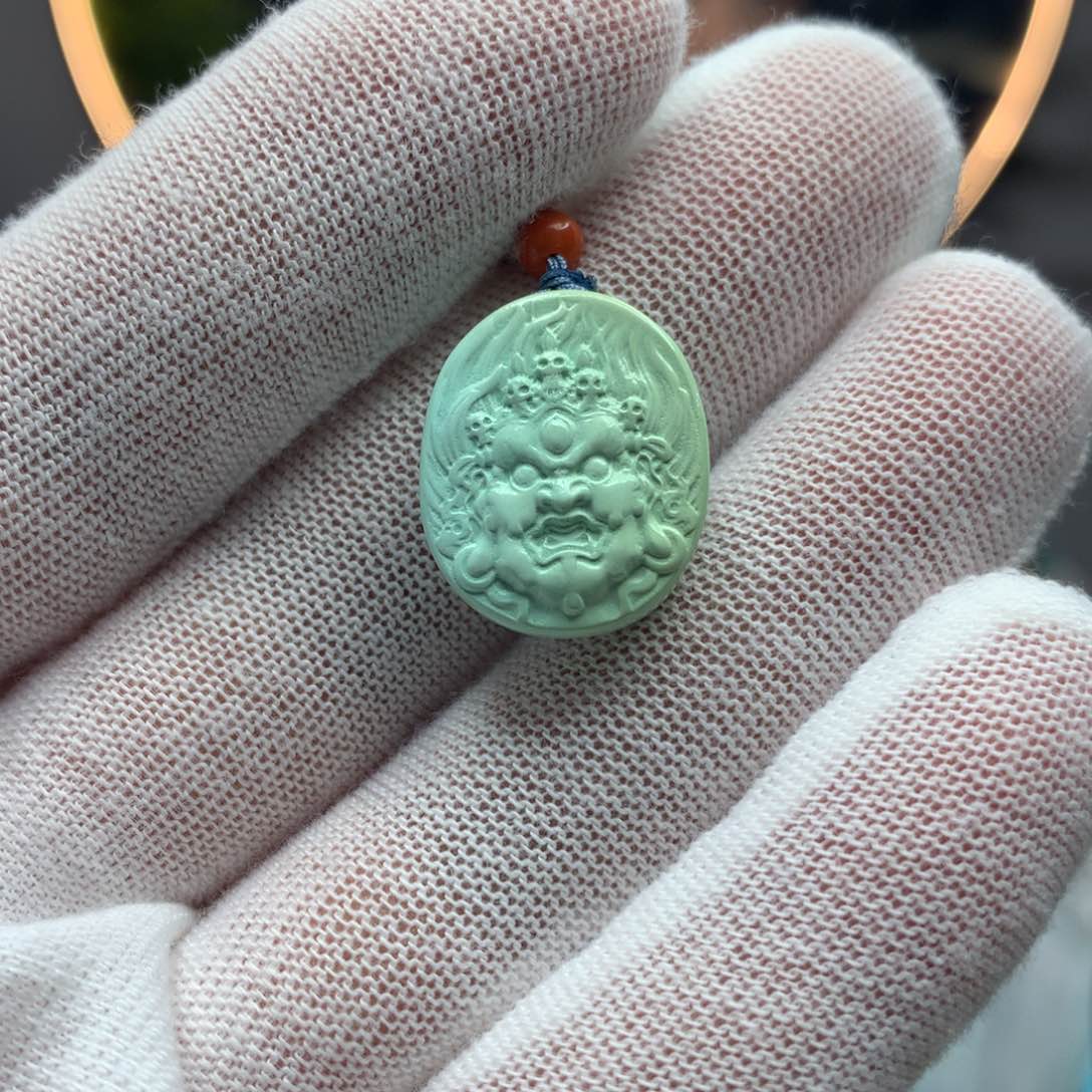 绿松石挂件未镶嵌