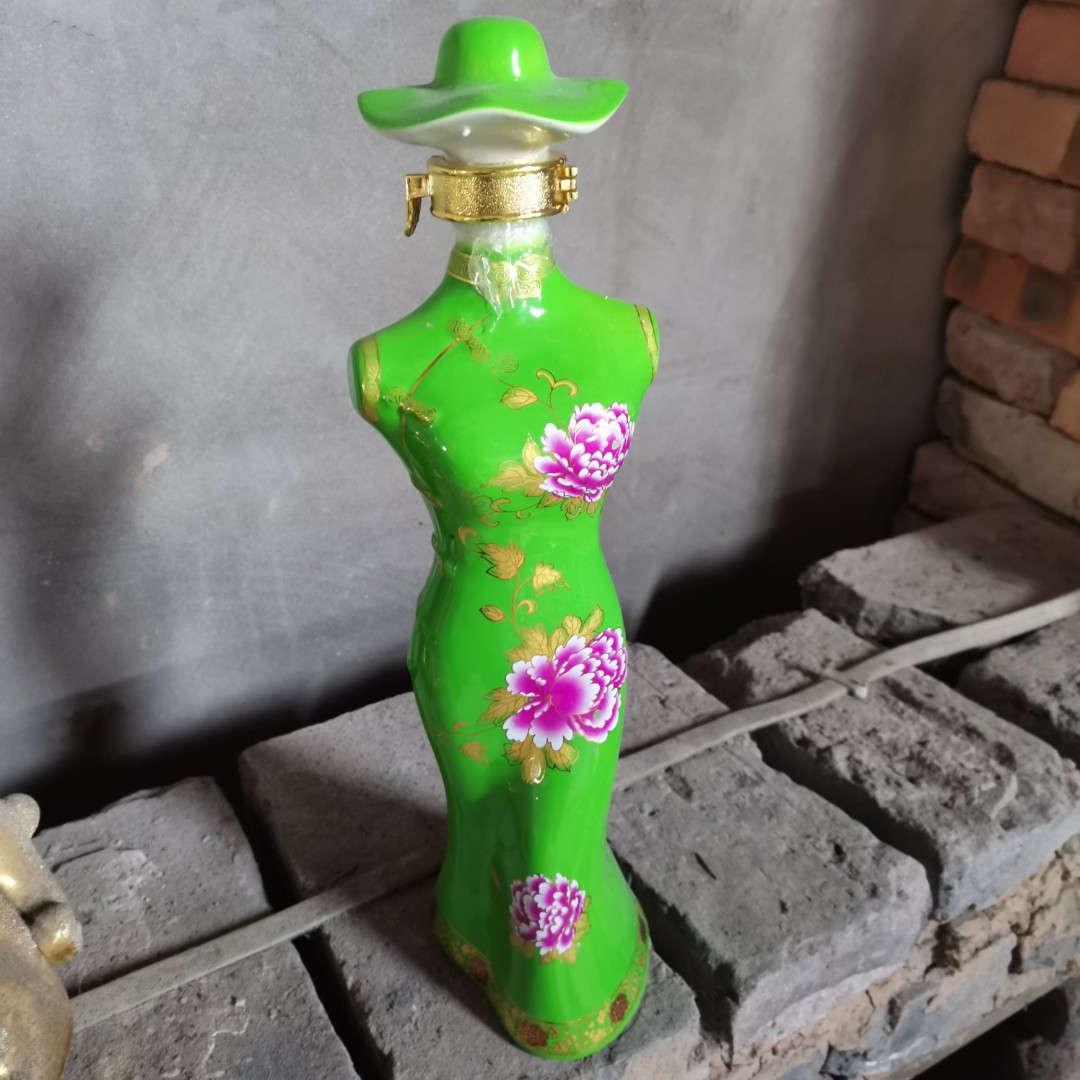 香得盛旗袍美酒纯粮酿造五粮酒【简装发货】LQ52度500