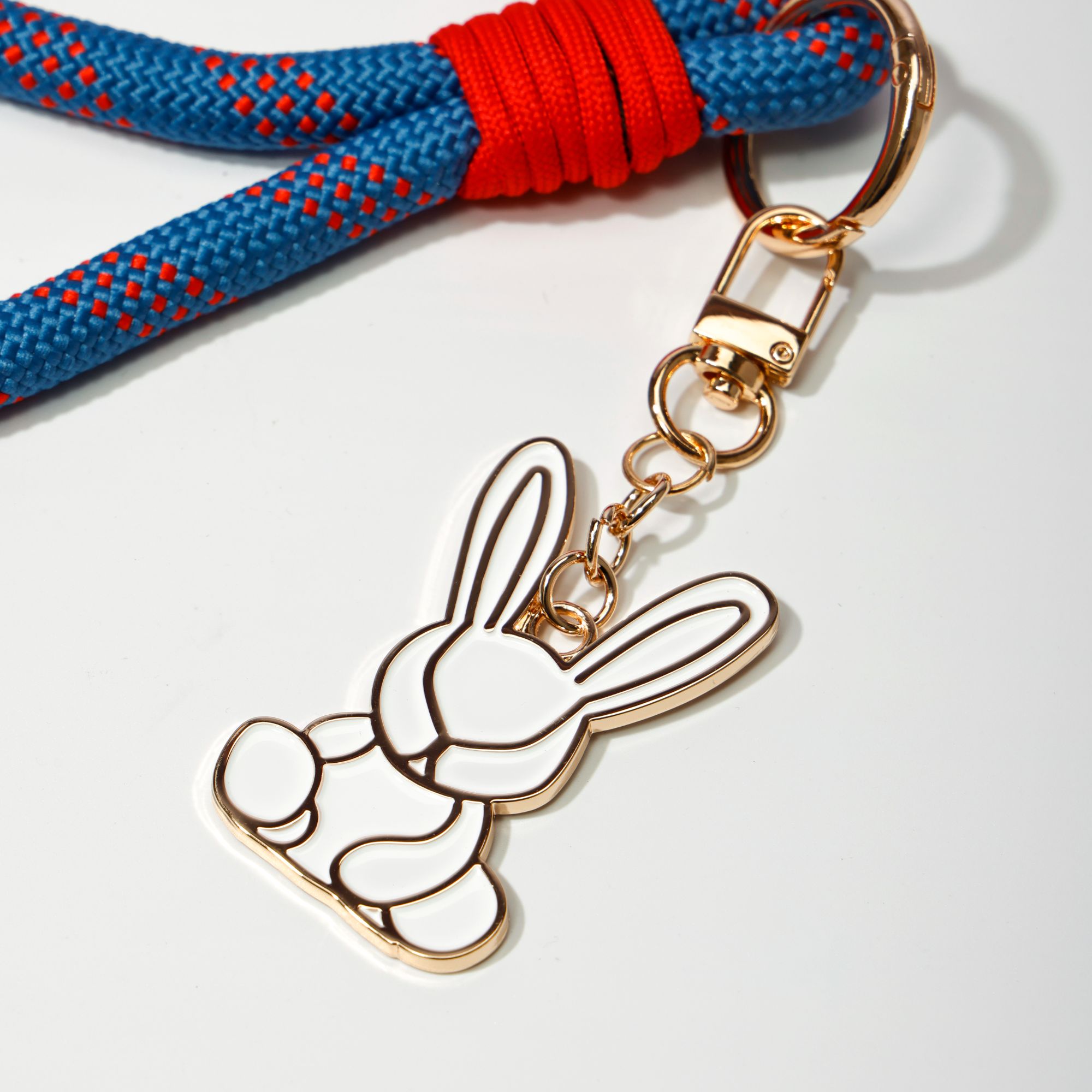 【自营】多巴胺加粗复古彩色编织包包挂绳时尚简约车钥匙扣饰品挂件