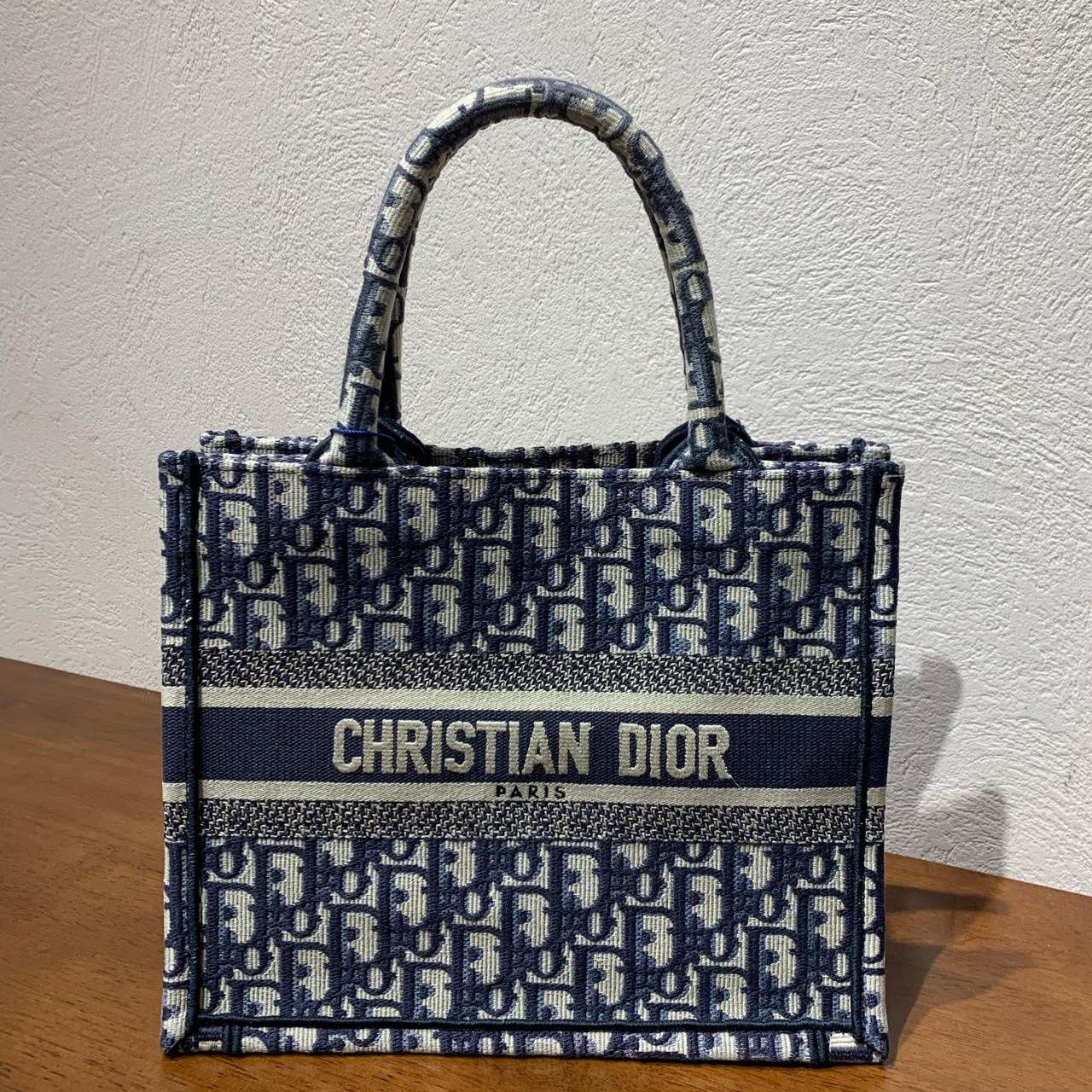 99新 DIOR/迪奥 老花托特 小号 经典百搭手提包