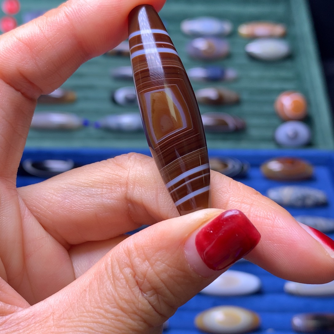 我***好玛瑙/玉髓未镶嵌颈饰