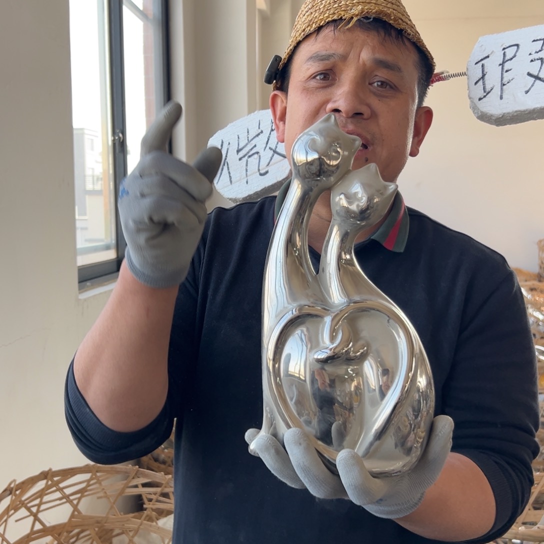 摆件99 号高中低温陶瓷工艺瓶（部分微瑕）