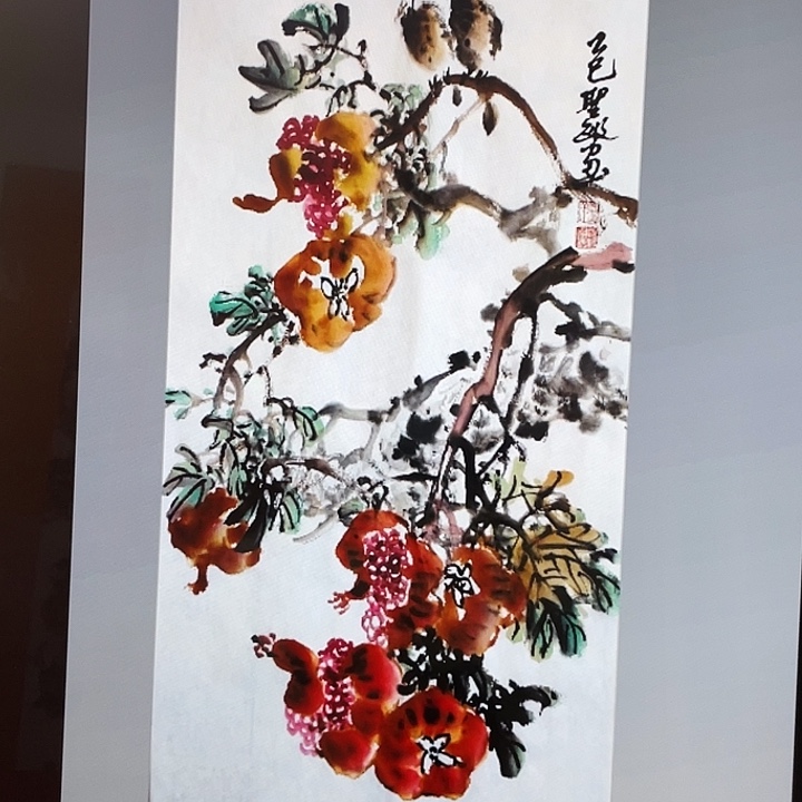 国画张圣敏先生纯手绘作品