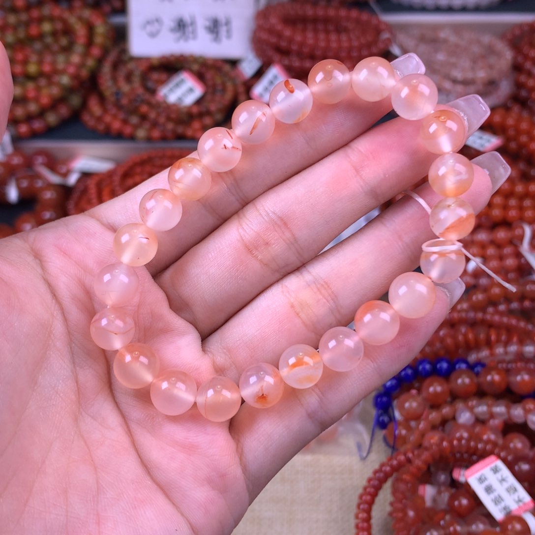 未镶嵌手链南红玛瑙卡8