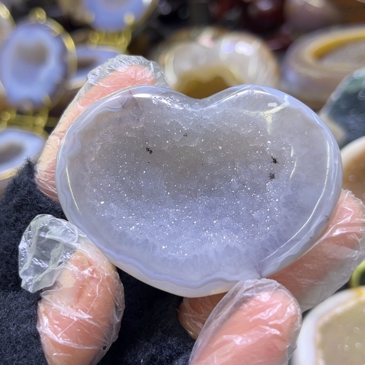 未镶嵌水晶珠宝半成品