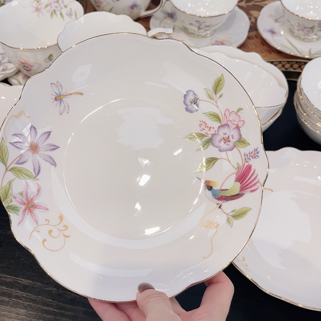 骨瓷8寸汤盘////////