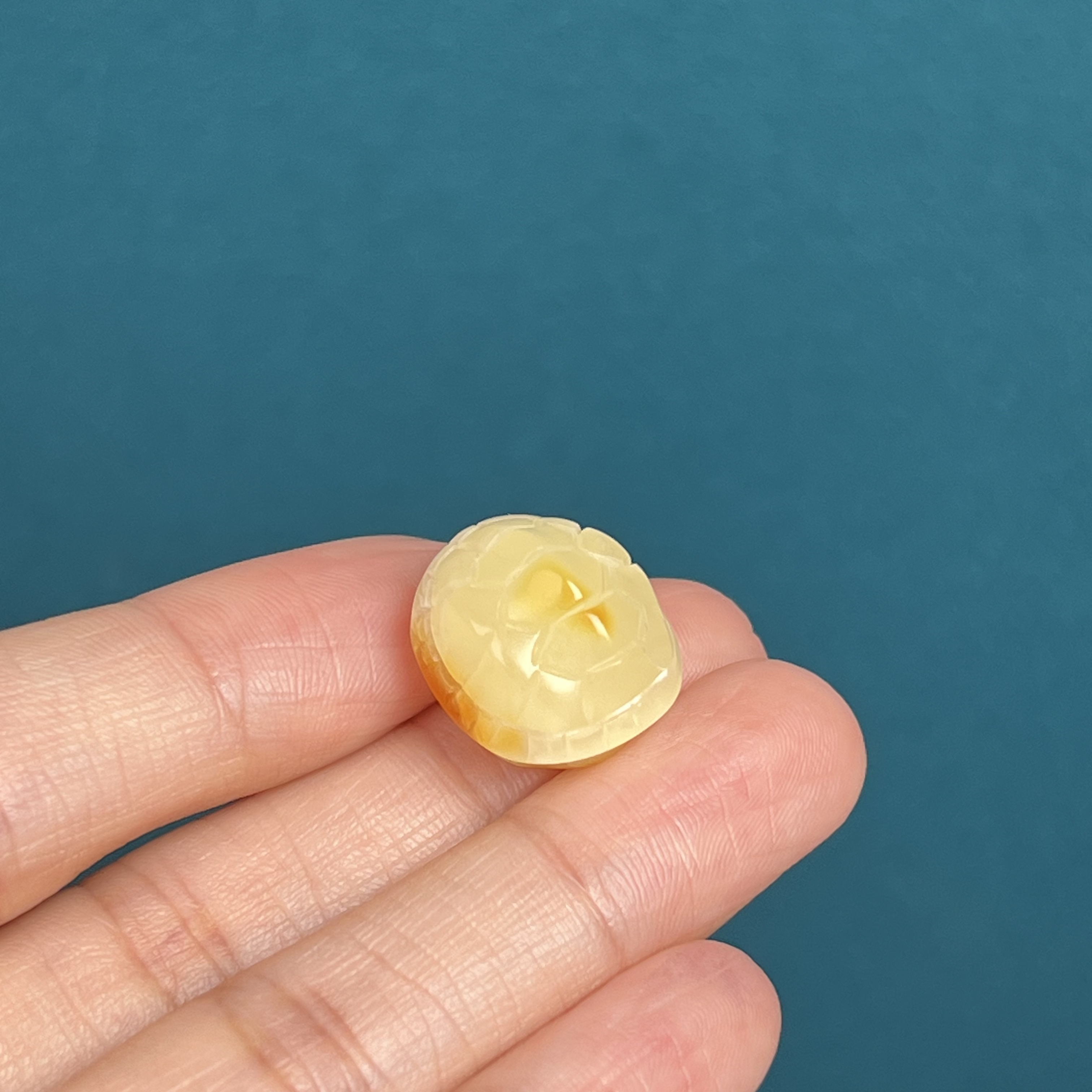 F1800天然原矿蜜蜡 富甲15*17*13mm支持复检假一罚十
