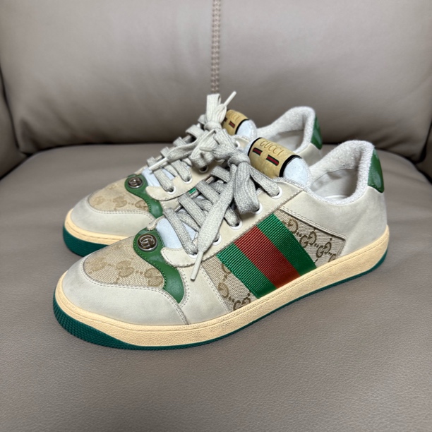 99新 GUCCI/古驰 41.5码/99新/gucci古驰/小脏鞋