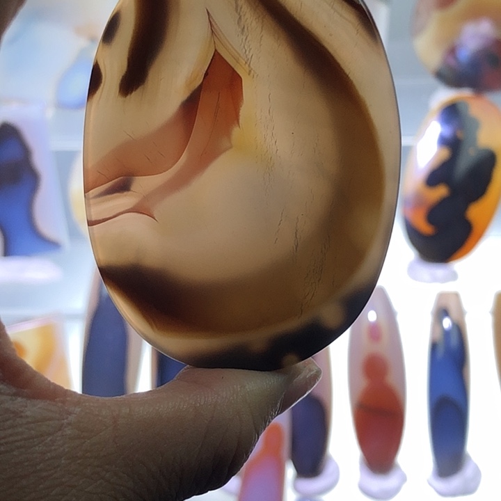 查罗石未镶嵌珠宝半成品68