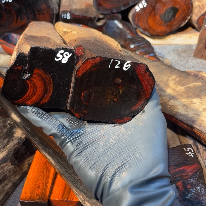 爽***木交趾黄檀（大红酸枝）