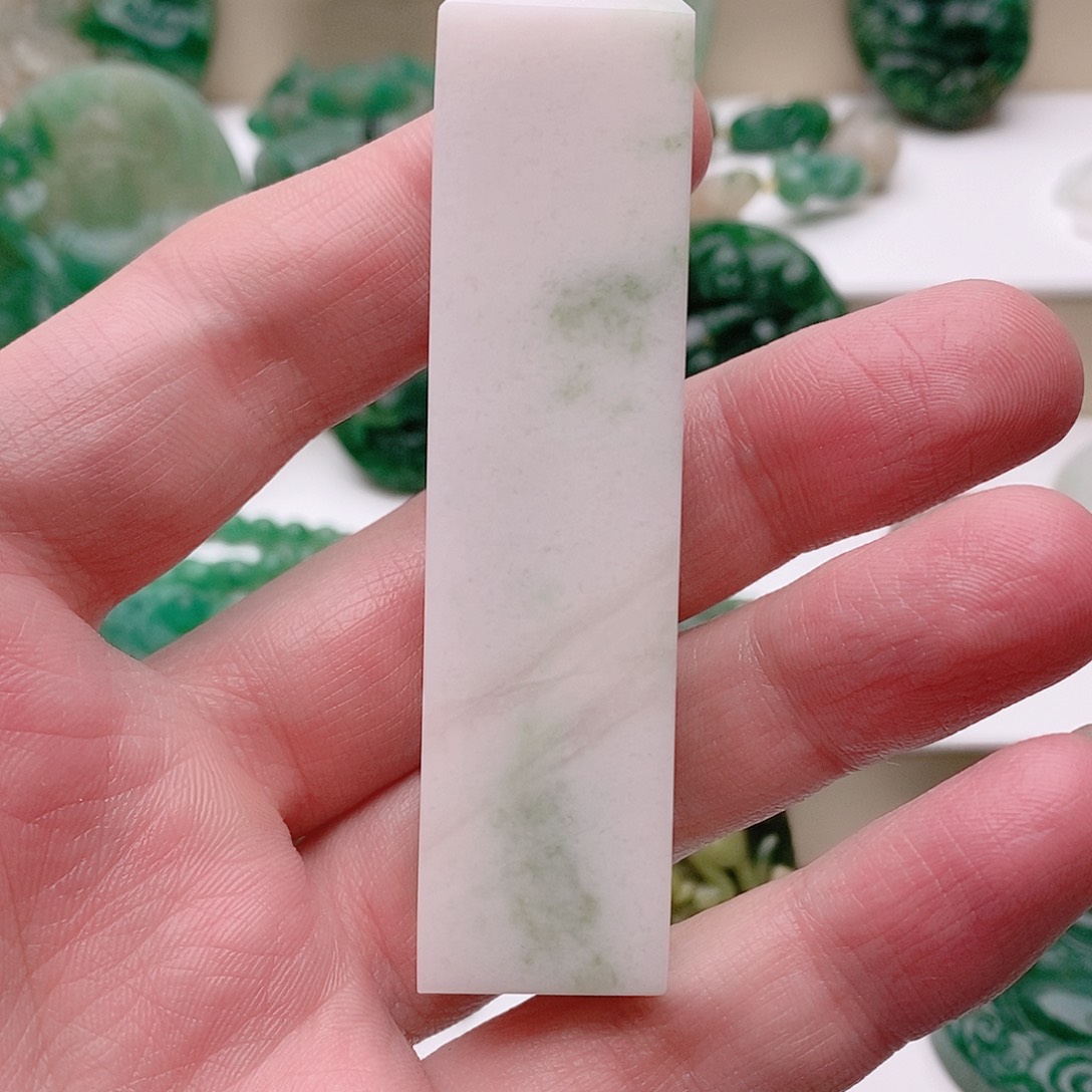 独山玉印章未镶嵌
