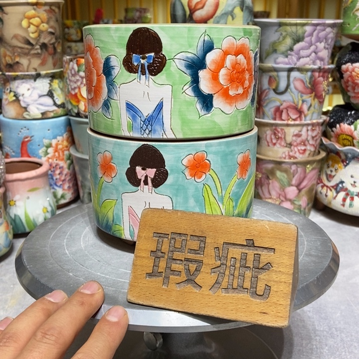 景德镇艺术手绘作品