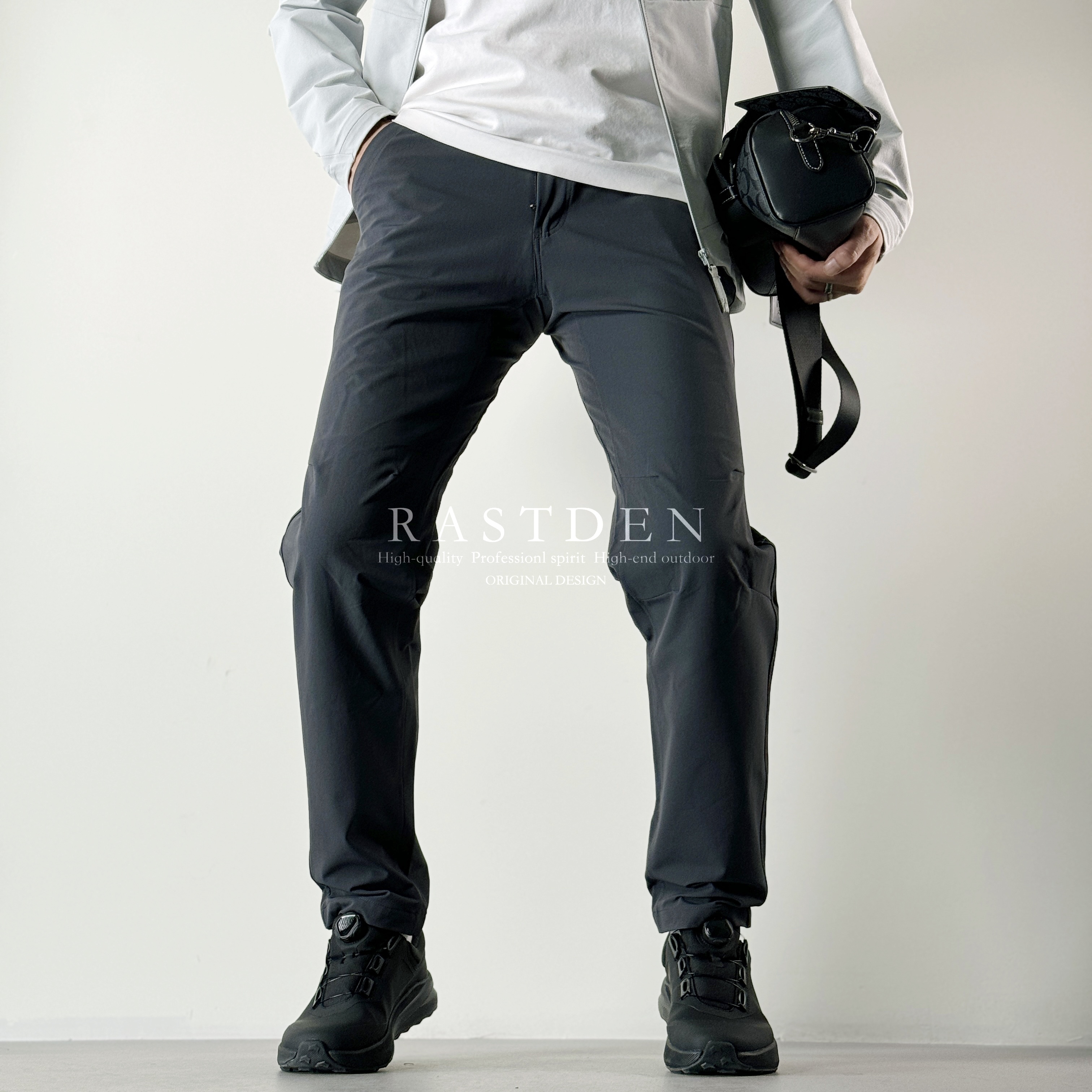 行走的型男镇店级男士高弹显瘦商务休闲裤徒步软壳裤通勤都市长裤