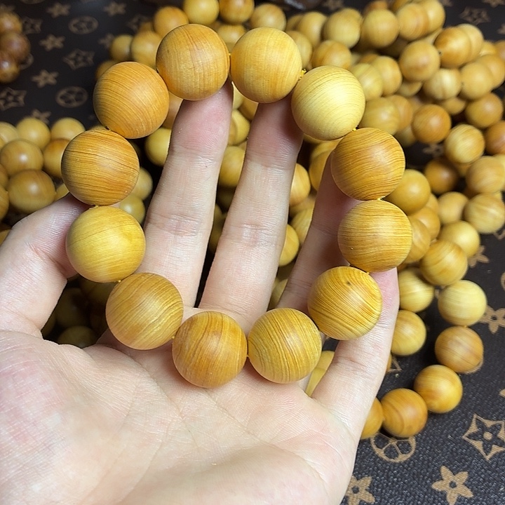 柏木（崖柏）手串/手链崖柏白泥膏20mm