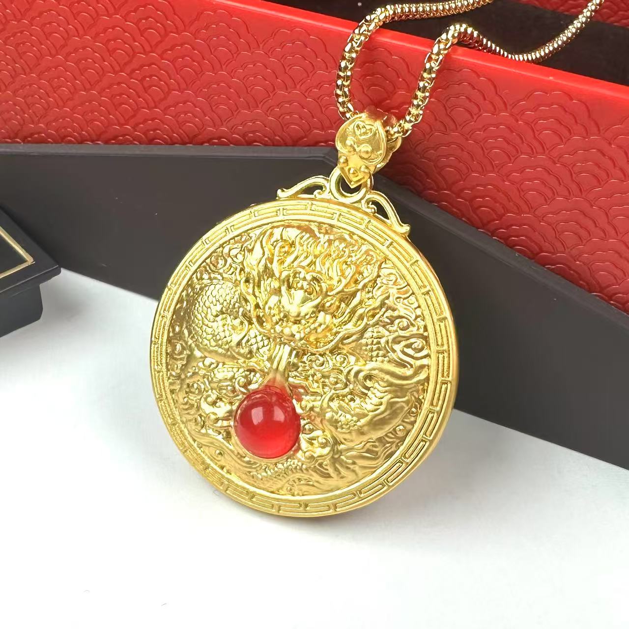 k848新款时尚百搭男女同款吊坠多样性发其一