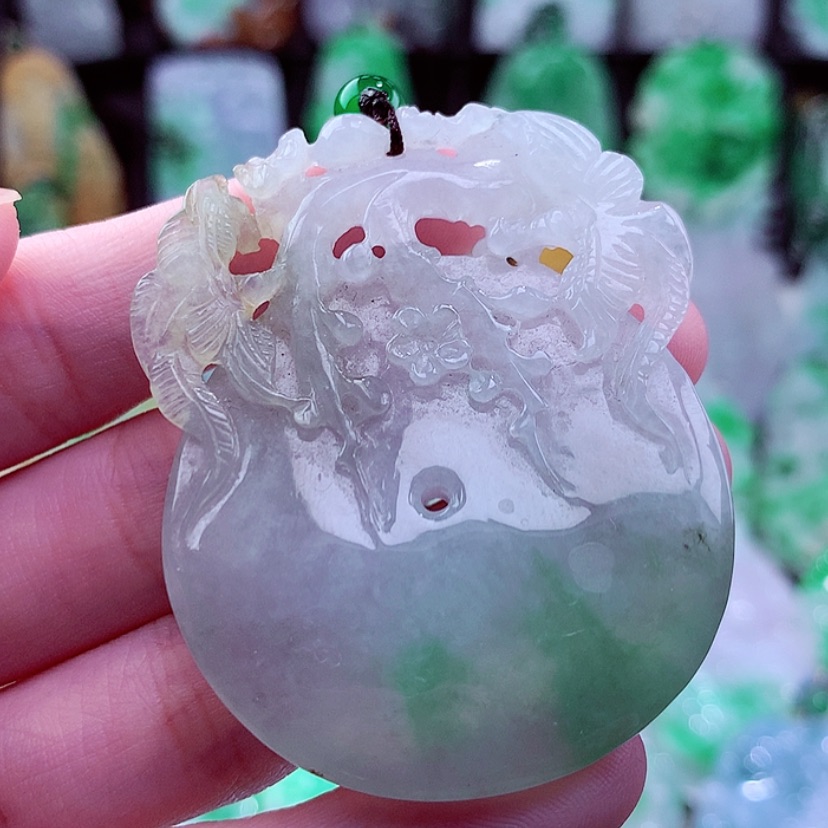 【闪购商品】翡翠颈饰未镶嵌挂件