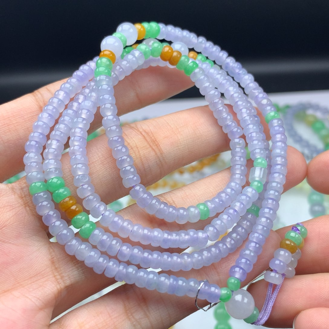 翡翠手链未镶嵌卡