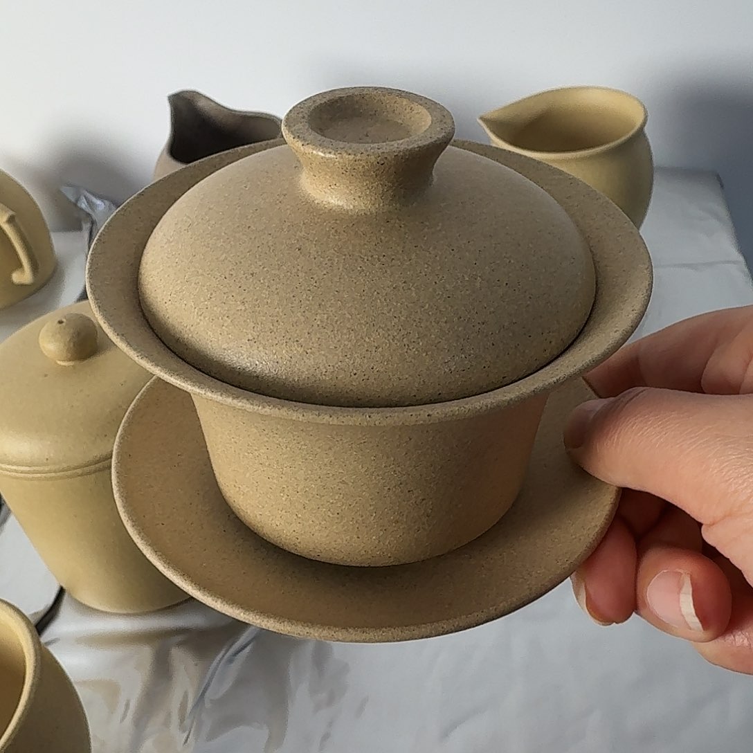 紫砂茶壶黄龙山原矿本绿150