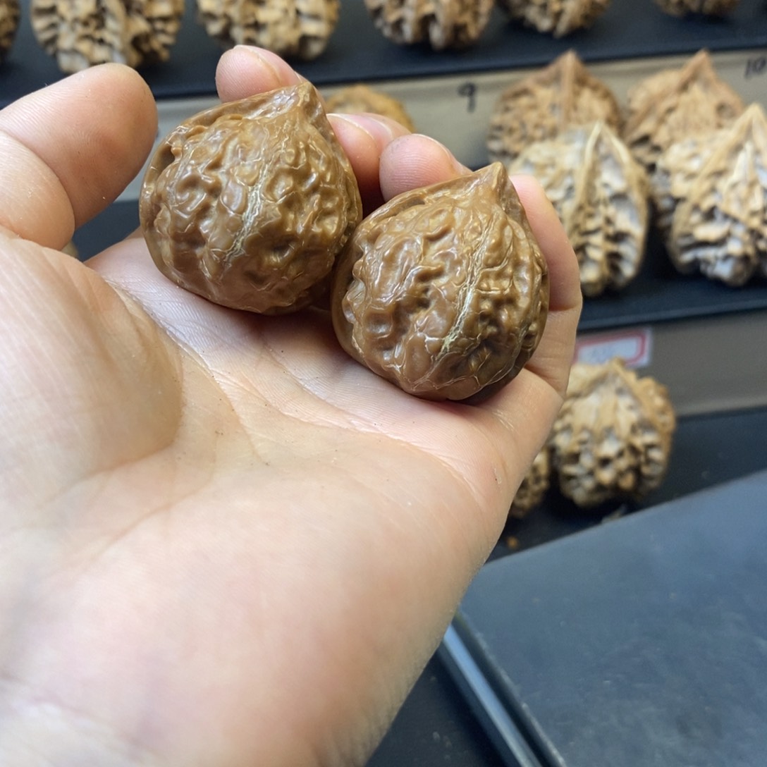 桃核吊坠秦岭31八棱