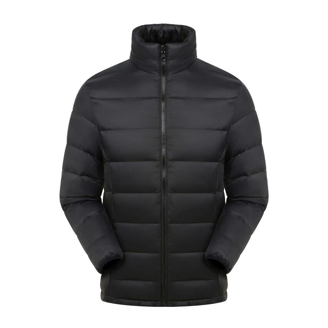 【J19羽-光板内胆】男女轻巧嘎嘎绒保暖可内穿可外穿外套