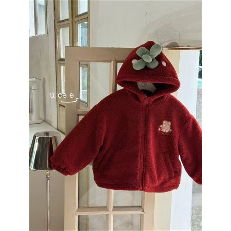 釉兮·25冬~卡通加绒外套U269268（童装汉服）