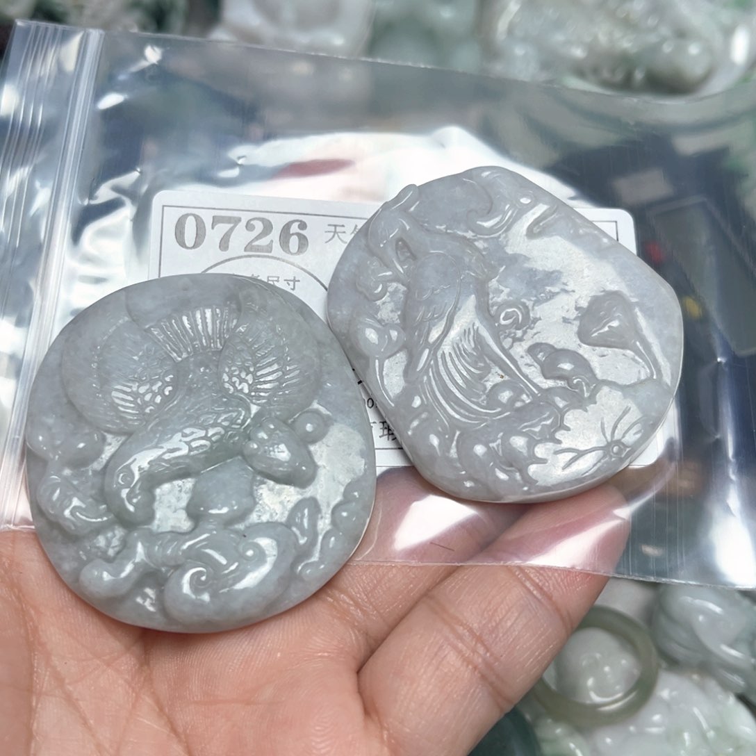 翡翠吊坠(不含链)未镶嵌0726