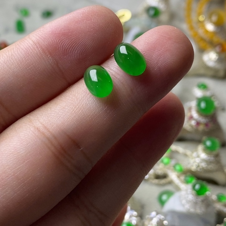 翡翠未镶嵌挂件翡翠冰种